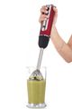 Mixér G21 VitalStick 800 W, červená/čierna