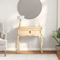 vidaXL Konzolový stolík Corona 73x35x73 cm borovicový masív