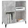 vidaXL Skrinka na platne betónovosivá 84,5x38x48 cm kompozitné drevo
