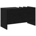 vidaXL Skrinka na gramofónové platne Čierny dub 78,5 x 35 x 45 cm