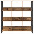vidaXL Regál na knihy 9 úrovní 102 x 32 x 104,5 cm Kompozitné drevo