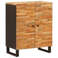 vidaXL Úložný bufet 60 x 33 x 75 cm Masívne mango drevo Hnedá