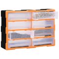vidaXL Organizér s 8 veľkými zásuvkami 52x16x37 cm