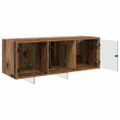 vidaXL Nástenná skrinka 102 x 37 x 35 cm Kompozitné drevo Staré drevo