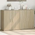 vidaXL Komody 2 ks dub sonoma 60x31x70 cm kompozitné drevo