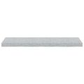 vidaXL Plávajúce nástenné police 4 ks betónové sivé 80x23,5x3,8 cm MDF