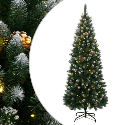 vidaXL Umelý vianočný stromček 150 LED 150 cm