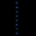 vidaXL LED reťaz s 1000 LED diódami modrá 100 m PVC