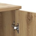 vidaXL Komoda dub artisan 80x36x75 cm spracované drevo