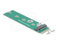 Adaptér M.2 Key A+E samec na M.2 Key M sl