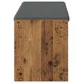 vidaXL Predsieňová lavica Staré drevo 103 x 38 x 45 cm