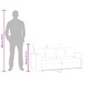 vidaXL 2-miestna pohovka vínovo-červená 120 cm látka