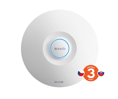 Tenda i36 WiFi7 BE5010 AP 5010 Mbps, 1x 2.5G LAN, 1x GLAN, 11x SSID, VLAN, aktívny PoE, Fast roaming