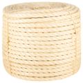 vidaXL Lano 100% sisal 14 mm 25 m