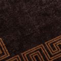 vidaXL Behúň MARSA Čierna 80 x 450 cm Polyester a PVC