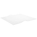 vidaXL Chránič na stôl priehľadný 70x70 cm 1,6 mm PVC