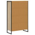 vidaXL Knižnica 99.5 x 30 x 108.5 cm Kompozitné drevo Sonoma
