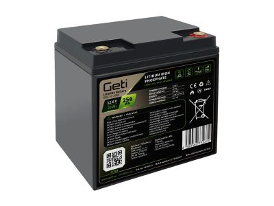 Batéria LiFePO4 12,8 V 20 Ah GETI GBL-12-20V2