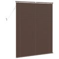 vidaXL Žalúzia Tmavohnedá s Vzorom 150 x 120 cm 25 mm PVC