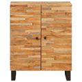 vidaXL Úložný bufet 60 x 33 x 75 cm Masívne mango drevo Hnedá