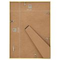 vidaXL Fotorámiky na stenu alebo stôl 10 ks zlaté 18x24 cm MDF