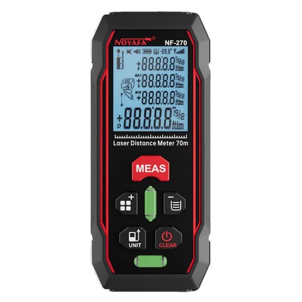 W-Star Laserový meter vzdialenosti WSNF270, 70m, objem, plocha, vodováha, pamäť 99