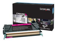 Purpurová - originálna - kazeta s farbivom LCCP, LRP - pre Lexmark C746dn, C746dtn, C746n, C748de, C748dte, C748e