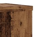vidaXL Stojany na rastliny 2 ks staré drevo 25x25x35 cm kompoz. drevo