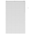 vidaXL Žalúzia Biela 155 x 250 cm 35 mm Masívne Paulownia drevo
