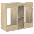 vidaXL Golfová skriňa Jednofarebný Sonoma dub 102 x 45 x 85,5 cm