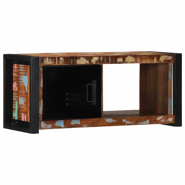 VidaXL TV skrinka 80x30x35 cm Rekultivované masívne drevo