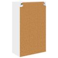 vidaXL Závesná skrinka Biela 60 x 31 x 100 cm Kompozitné drevo