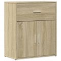vidaXL Komody 2 ks dub sonoma 60x31x70 cm kompozitné drevo
