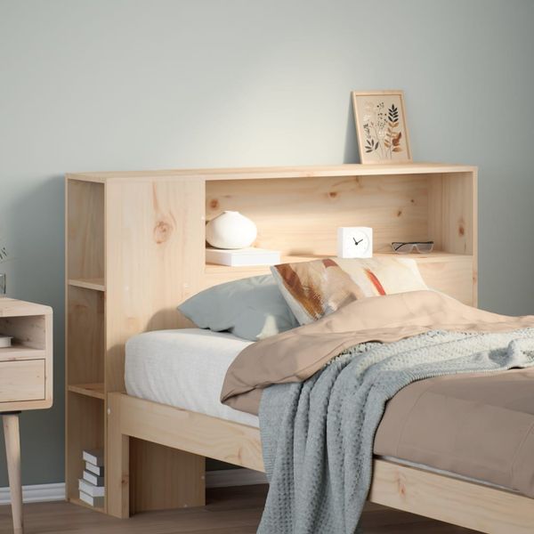 vidaXL Čelo postele s úložným priestorom 90 cm borovica