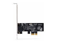 Startech 1-Port 2.5G NBASE-T PCIe Network Card, Computer Network Interface Card, Intel I225-V, Single-Port Ethernet, Multi-Gigabit NIC (PR12GI-NETWORK-CARD) - Sieťový adaptér - PCIe 2.0 nízky profil - 10/100/1000/2500Base-T x 1 - čierna