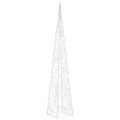 vidaXL Akrylový dekoratívny svetelný LED kužeľ, farebný 60 cm