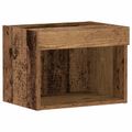 vidaXL Zostava TV skriniek 40 x 30 x 30 cm Staré drevo