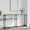 vidaXL Konzolový stolík dub sonoma 145x22,5x75 cm kompozitné drevo