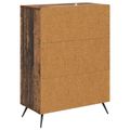 vidaXL Zásuvkový kabinet 66 x 34,5 x 90 cm Kompozitné drevo