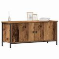 vidaXL TV skrinka 100 x 35 x 45 cm Staré drevo Kompozitné drevo