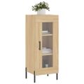 vidaXL Komoda dub sonoma 34,5x34x90 cm spracované drevo