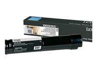 Extra vysoká výťažnosť - čierna - originálna - kazeta s farbivom LCCP - pre Lexmark X950DE, X950dhe, X950dte, X952, X952DE, X952dhe, X952DTE, X954DE, X954DHE