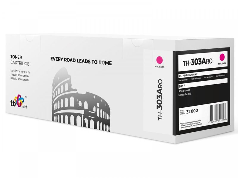 Toner TB kompatibilný HP M880 CF303A, Magenta, reman.