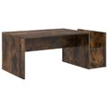 vidaXL Konferenčný stolík Dymová dub 90 x 45 x 35 cm Kompozitné drevo