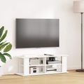 vidaXL Stojan na televízor Biela 96 x 35 x 33,5 cm