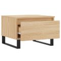 vidaXL Konferenčné stolíky 2 ks dub sonoma 50x46x35cm kompozitné drevo