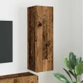 vidaXL TV nástenná skriňa 30 x 31 x 100 cm Staré drevo
