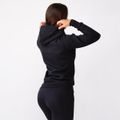 Dámska mikina Zipper Hoodie Black - GymBeam, veľkosť S, 65% bavlna, 35% polyester