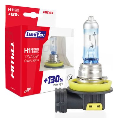 Halogénový duo blistr (2ks) sada LumiTec LIMITED +130% H11 12V 55W DUO