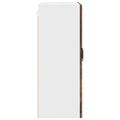 vidaXL Dvierka na umývačku Kalmar Dymová dub 60 x 31 x 80 cm